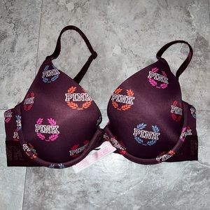 Pink Everyday Push Up Bra